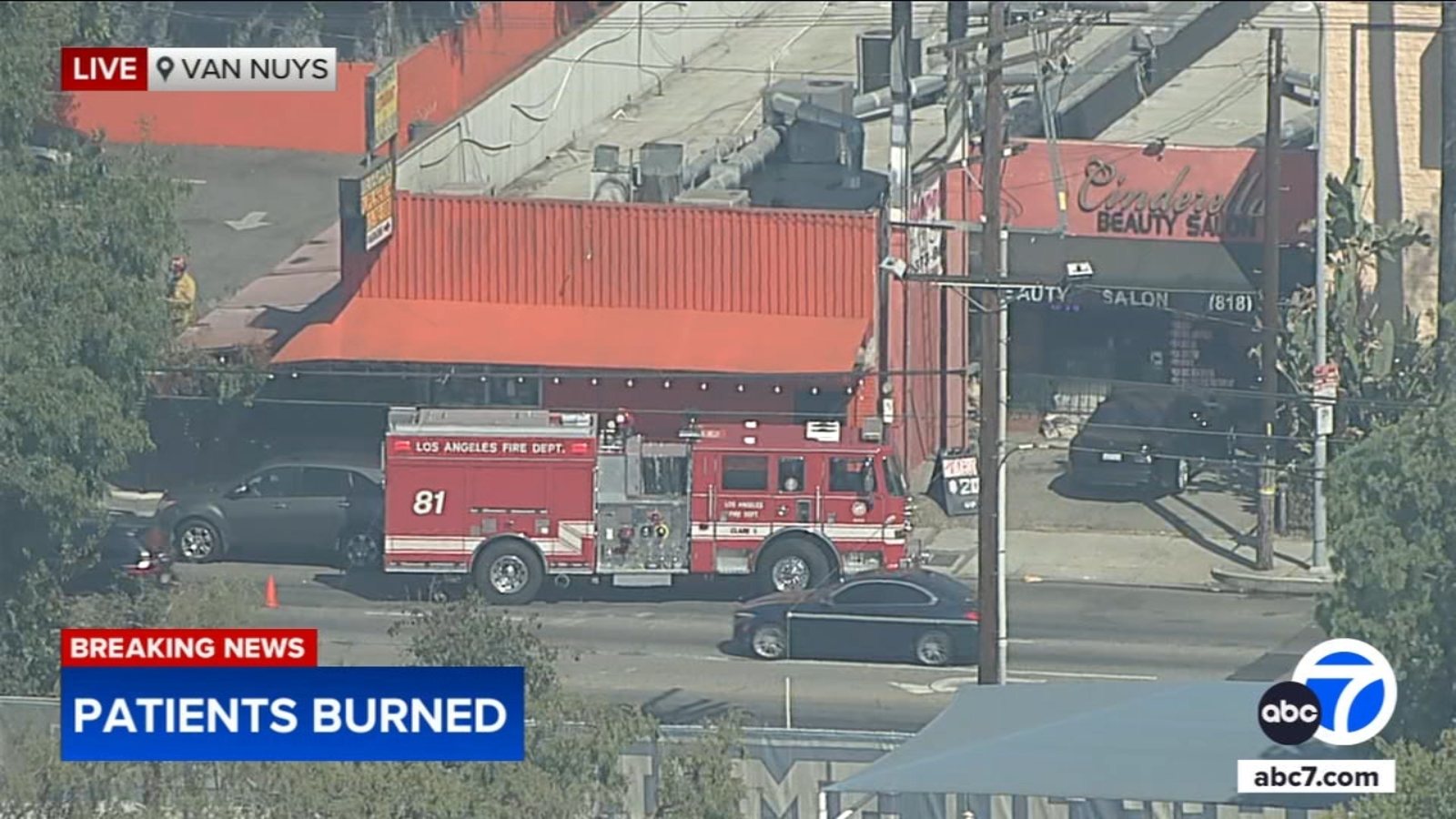 3 taken to hospital after suffering chemical burns at Van Nuys restaurant; building evacuated [Video]