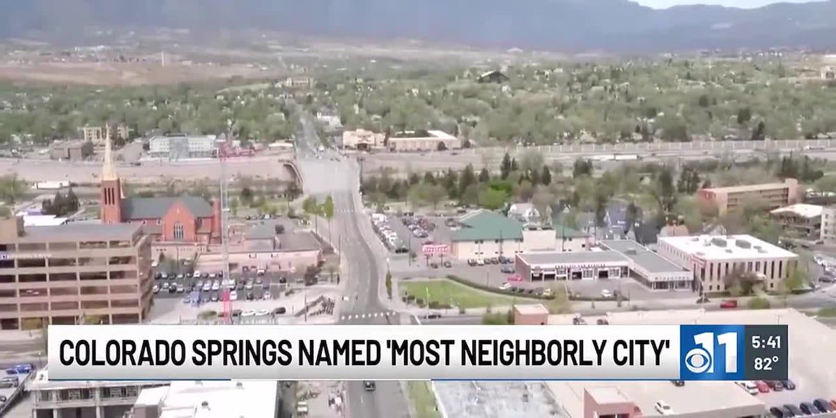 Colorado Springs named the most neighborly city [Video]