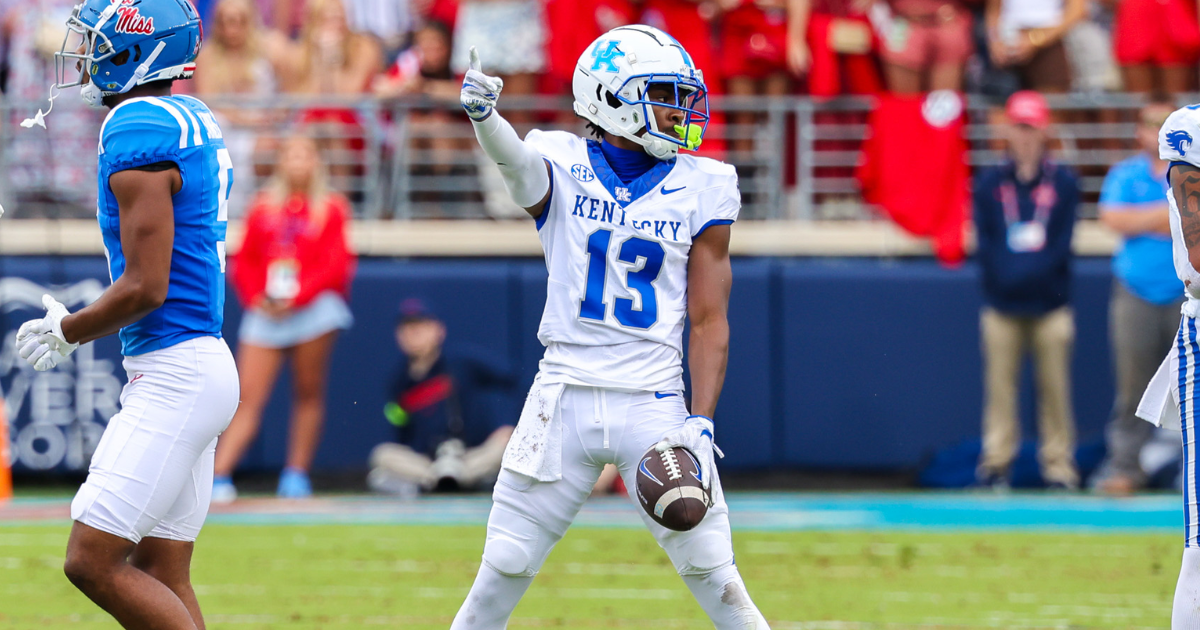 Stats that stood out from Kentuckys 20-17 upset win over No. 6 Ole Miss [Video]