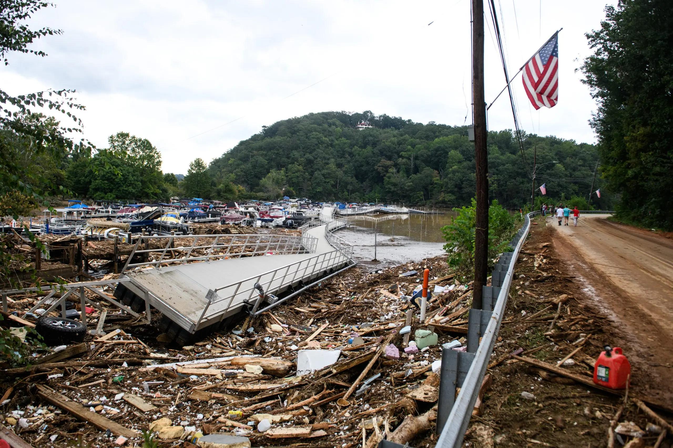 Hurricane Helene wreaks havoc across Asheville, NC; National Guard deployed, 119 rescued [Video]