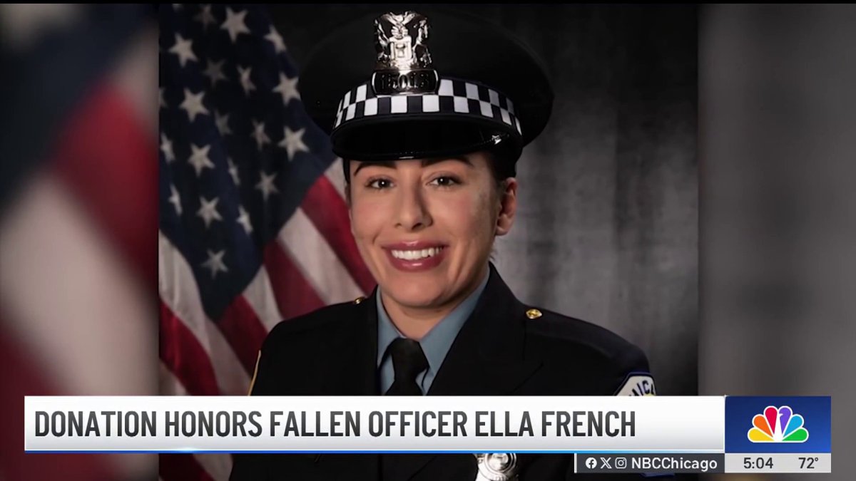 Chicago students offer support in honor of fallen CPD Officer Ella French  NBC Chicago [Video]