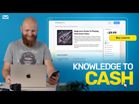 THIS Is How You Can Create, Market, And Sell Your Knowledge With ONE Platform From GetResponse [Video]