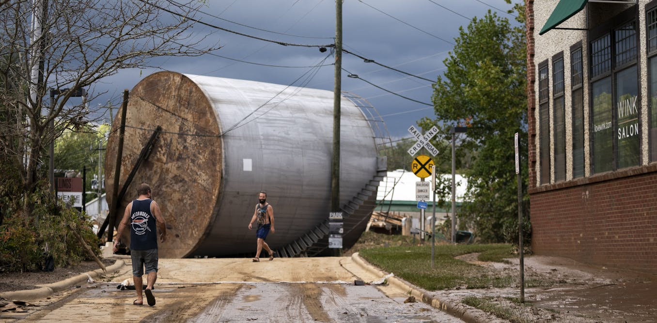 In storms like Hurricane Helene, flooded industrial sites and toxic chemical releases are a silent and growing threat [Video]