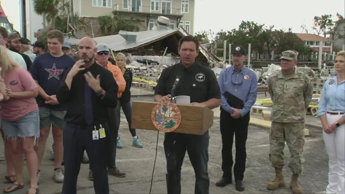 Florida Gov. DeSantis provides updates on response, recovery efforts in Steinhatchee [Video]