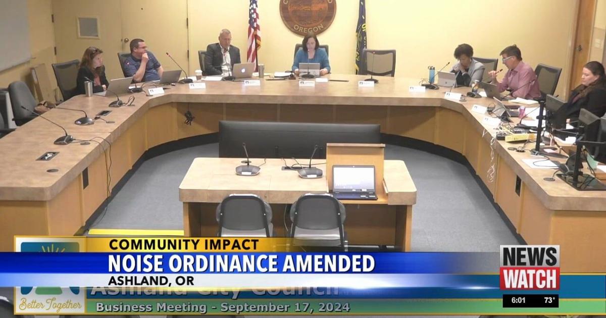 Ashland noise ordinance amendment passes second reading | Community [Video]