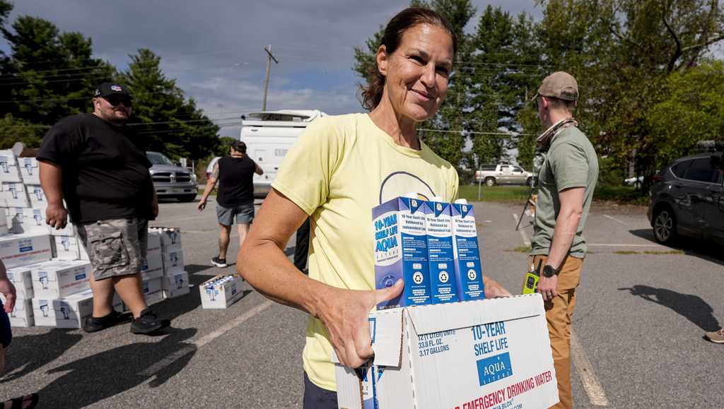 Volunteers, organizatons from various states rally to help provide Helene relief [Video]