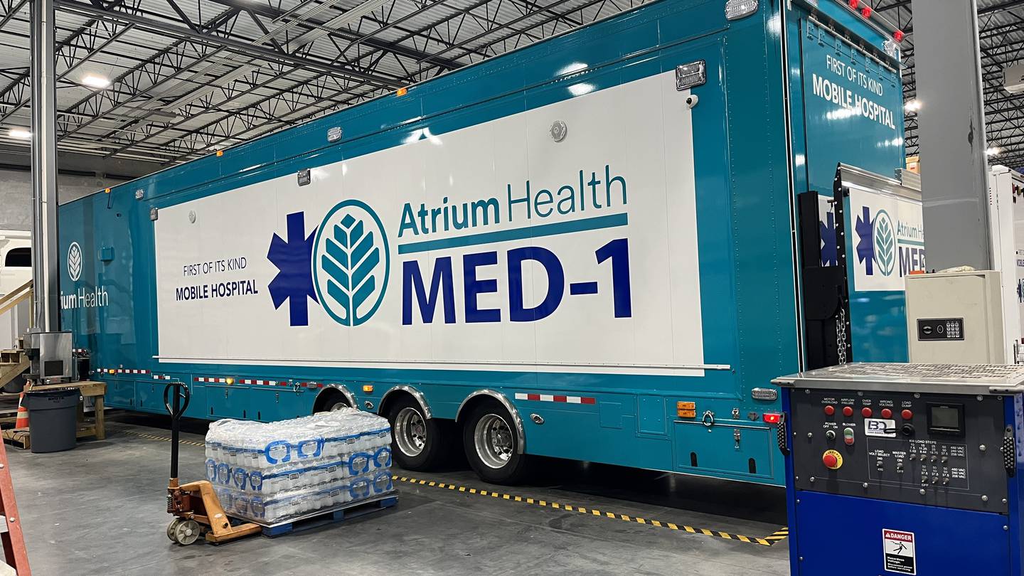 Atrium Health to deploy mobile hospital to help storm victims  WSOC TV [Video]