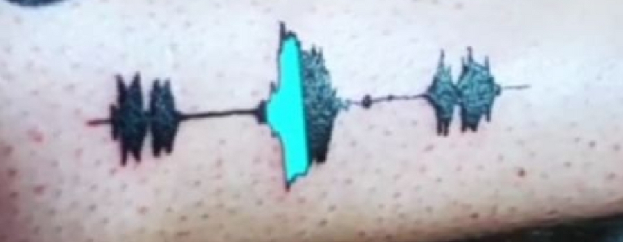 Soundwave Tattoos Bring Tatts to Life [Video]