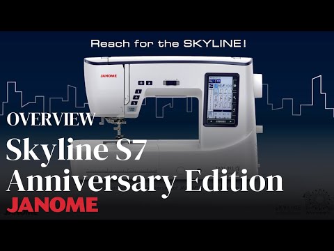 Janome Launches 10th Anniversary Editions of its Skyline Series Sewing Machines [Video]