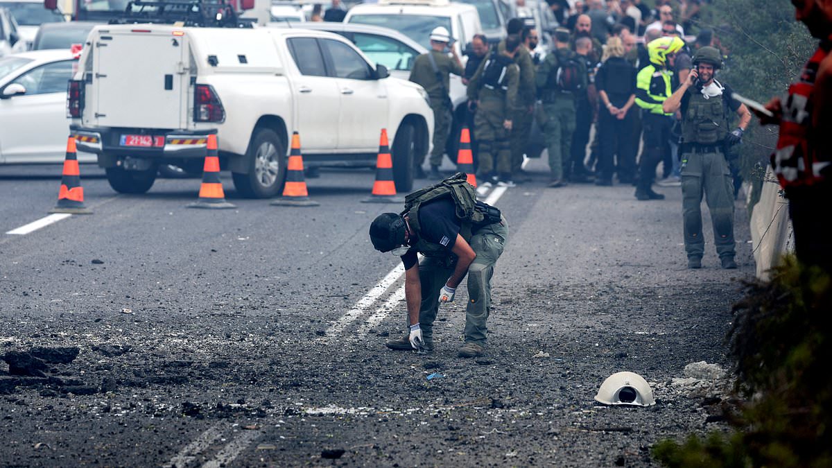 Explosions rock Tel Aviv as Hezbollah unleashes barrage of missiles in response to Lebanon invasion – as Israeli troops are told to ‘crush’ militants and IDF reveals chilling ‘October 7-style massacre plot’ [Video]