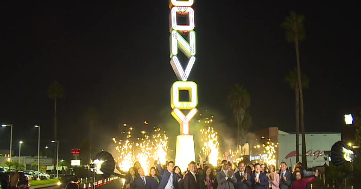 New Convoy District sign unveiled [Video]