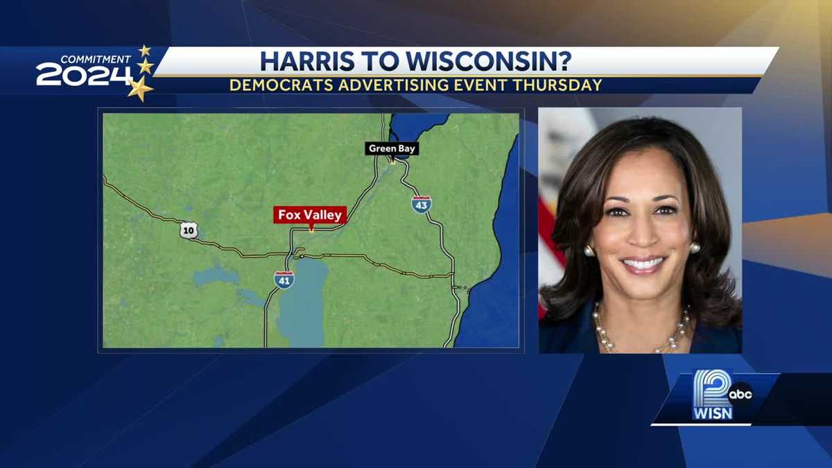 VP Kamala Harris may be in Wisconsin Thursday [Video]