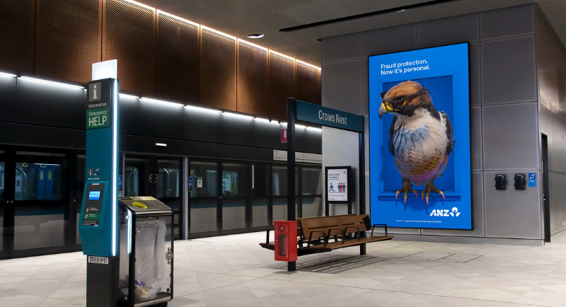 oOh!media launches 3D out of home campaign with ANZ Falcon [Video]