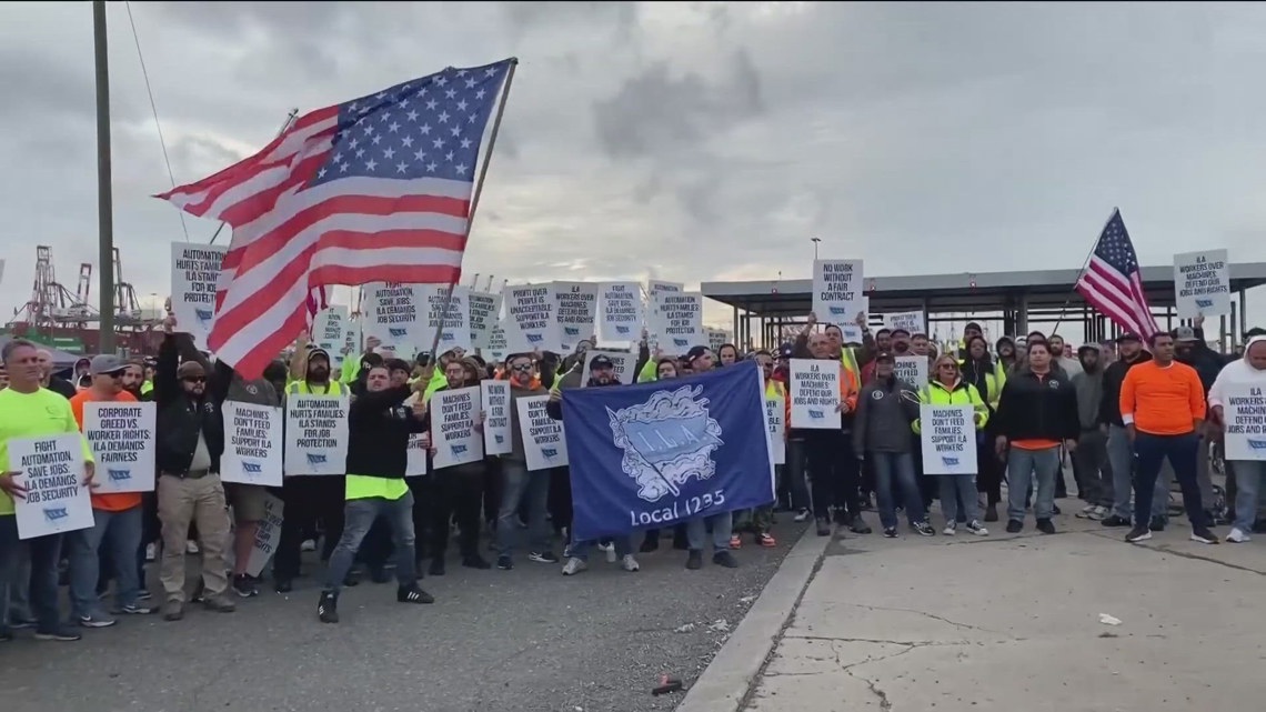 Dockworkers strike will likely have minimal impact locally short-term, but what’s the outlook? [Video]