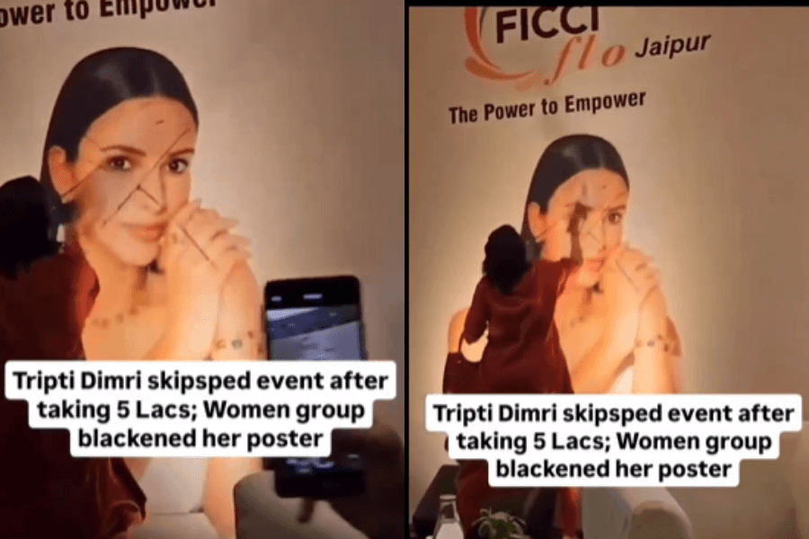 Tripti Dimri issues statement after event organisers accuse her of not attending women empowerment event: “Blacken her face” [Video]