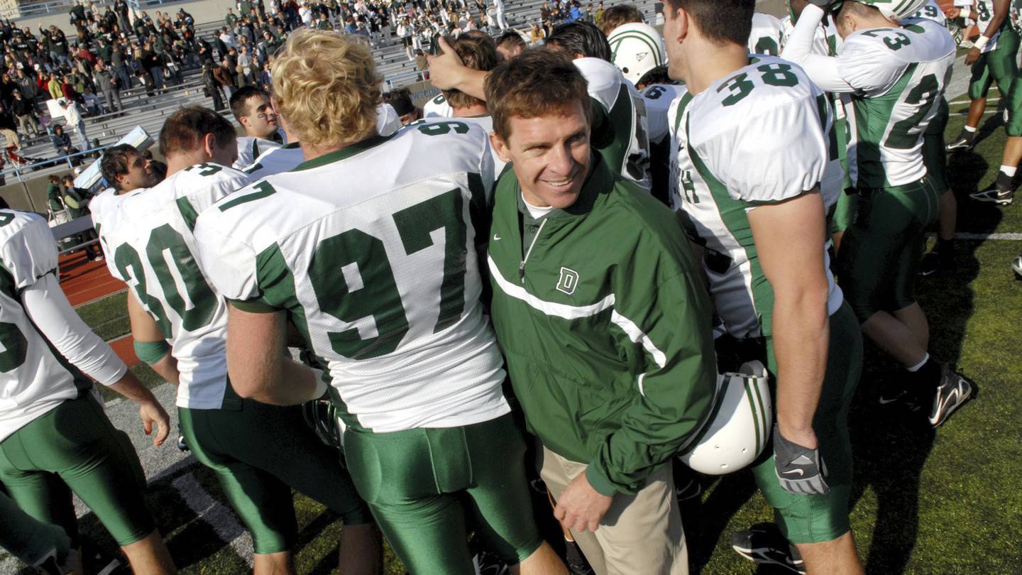 Dartmouth College naming center in memory of football coach Teevens  Boston 25 News [Video]