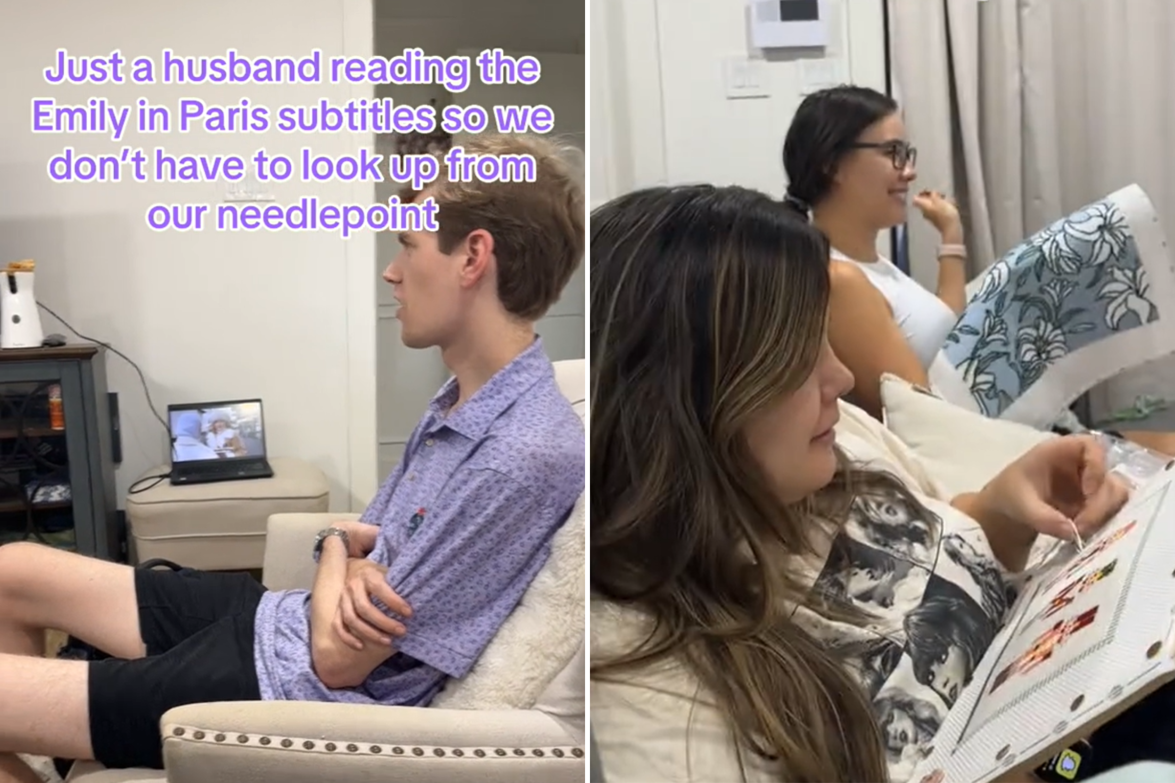 Sweet Reason Husband Reads ‘Emily in Paris’ Subtitles For Wife’Secret Fan’ [Video]