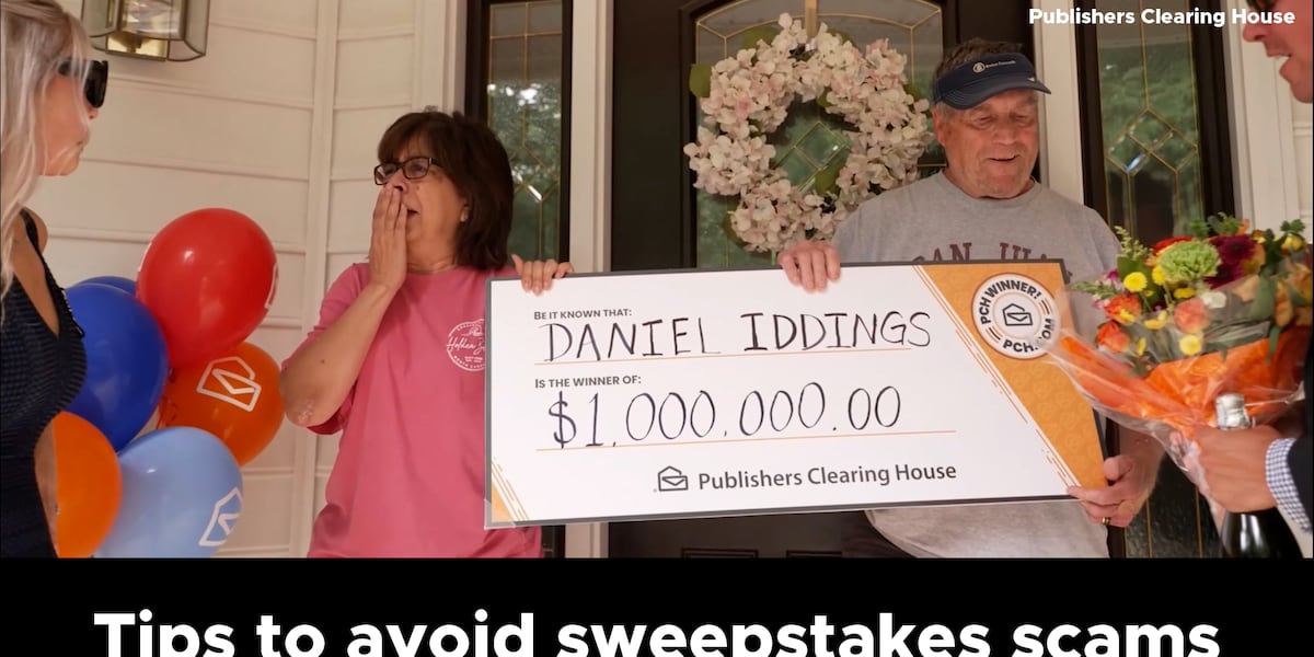 How to avoid sweepstakes scams [Video]