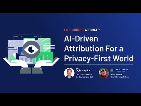 AI Driven Attribution for a Privacy First World [Video]