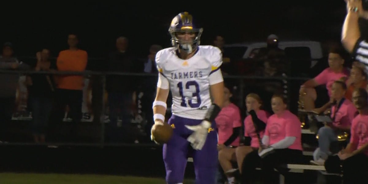 Farmingtons big play duo- Wheelwright to Gronewold- catches our 25 Sports Athlete of the Week [Video]