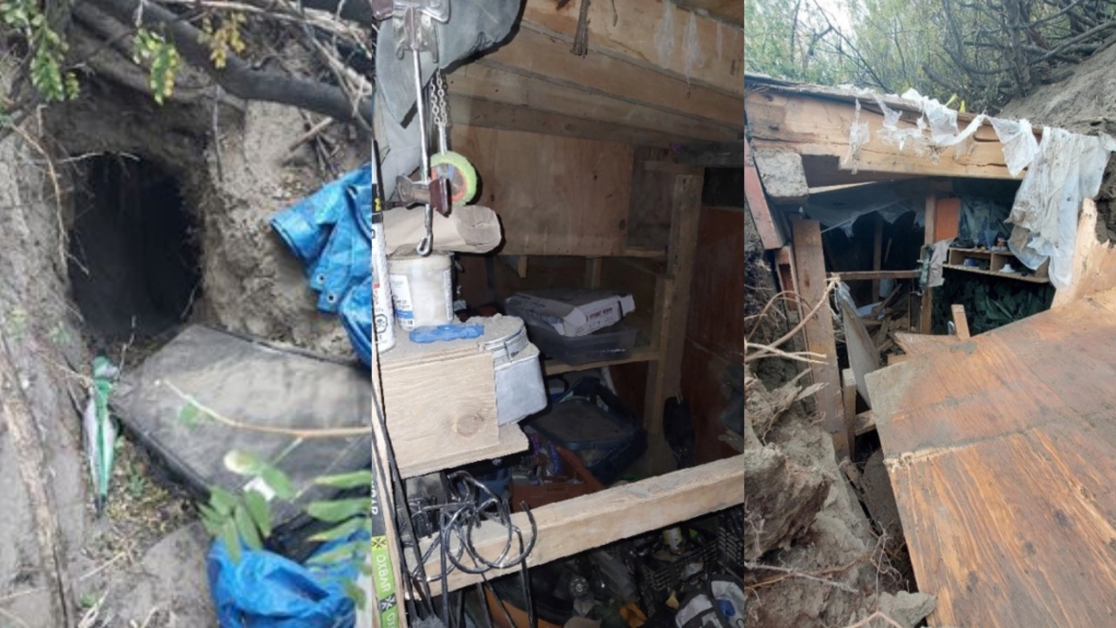 Police discover underground encampment in S.E. Calgary [Video]