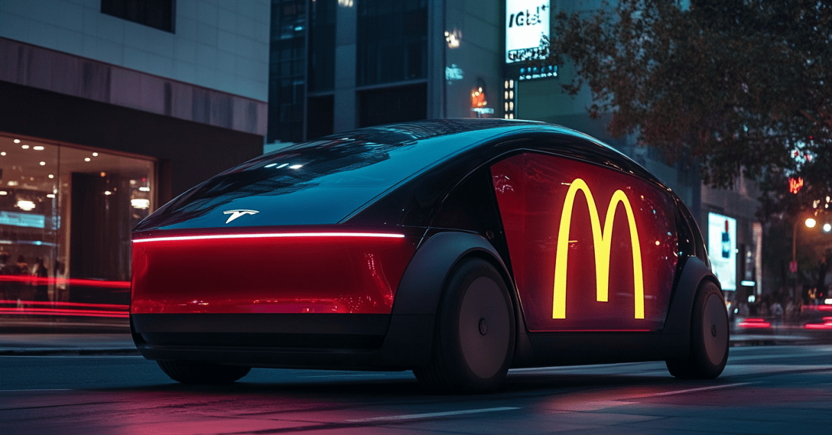 Tesla fans start rumor McDonald’s is going to partner with Tesla’s Cybercab [Video]