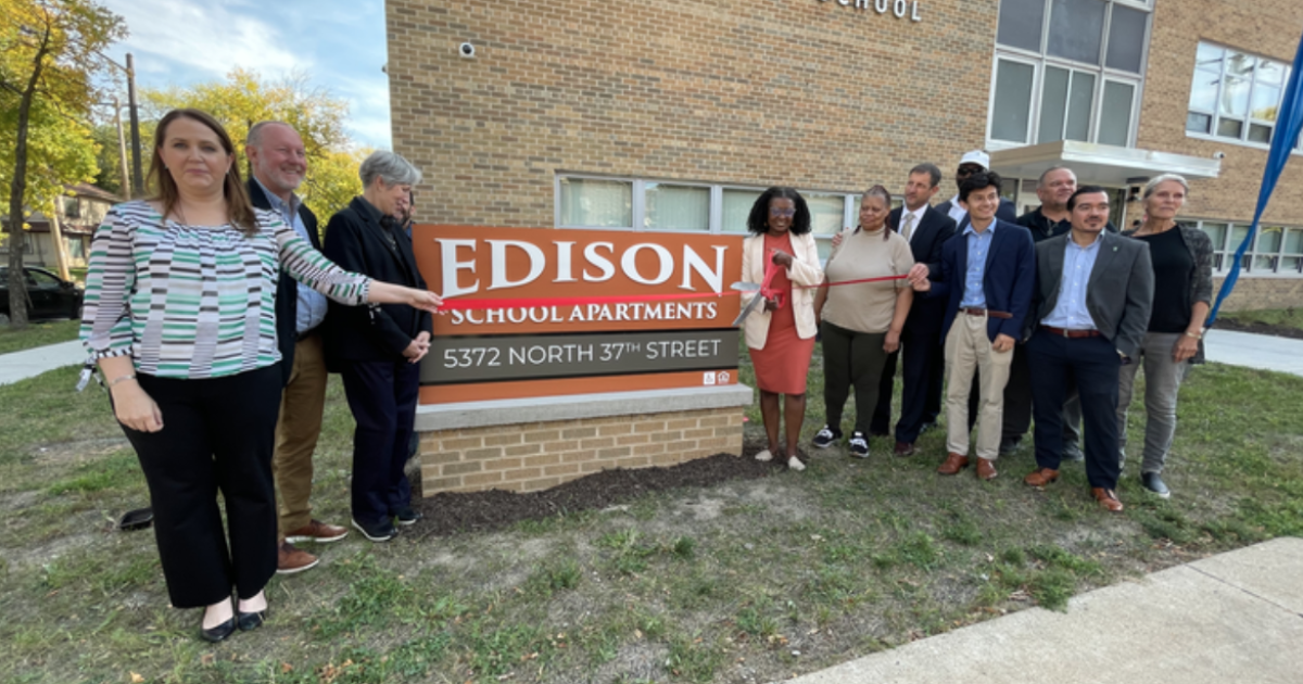 Local developers turn high school into 75 homes for seniors [Video]