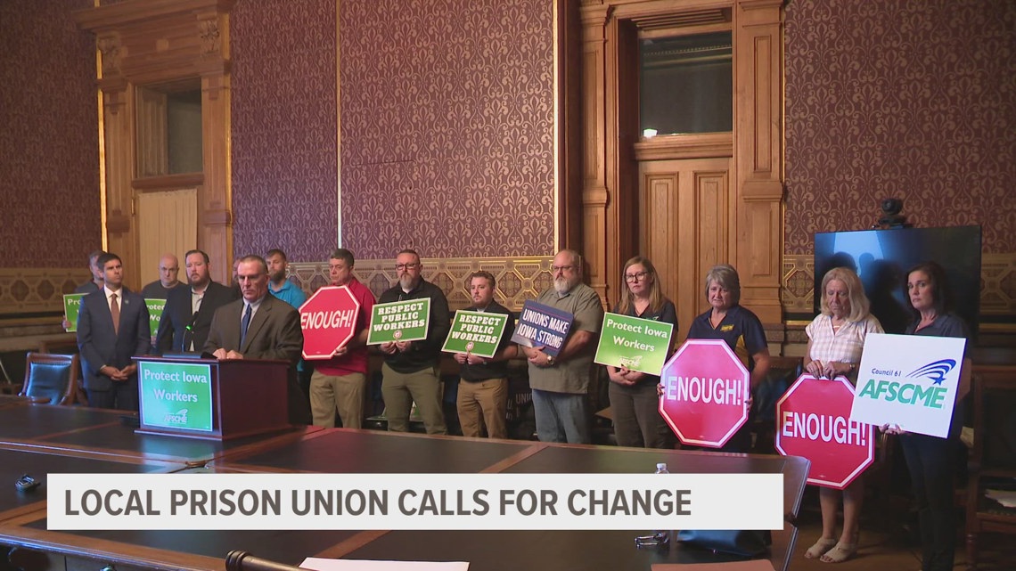 Local prison union calls for change after safety concerns [Video]