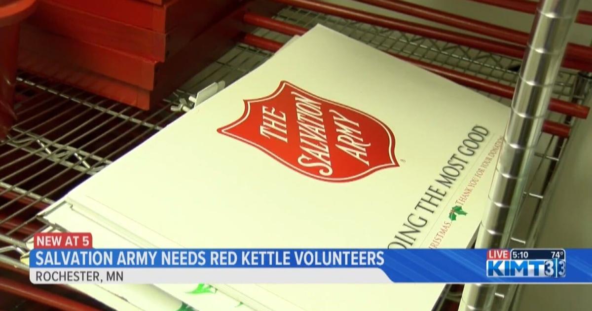 Salvation Army in Rochester looking for bell ringers to help support the community | News [Video]