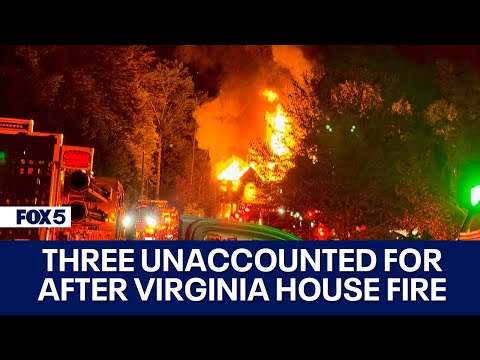 3 occupants unaccounted for after house fire in Prince William County [Video]