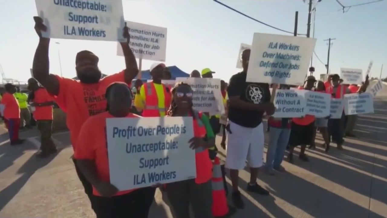 Dockworkers’ union to suspend strike until Jan. 15 [Video]