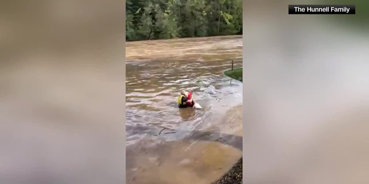 Wedding rehearsal turns into river rescue [Video]