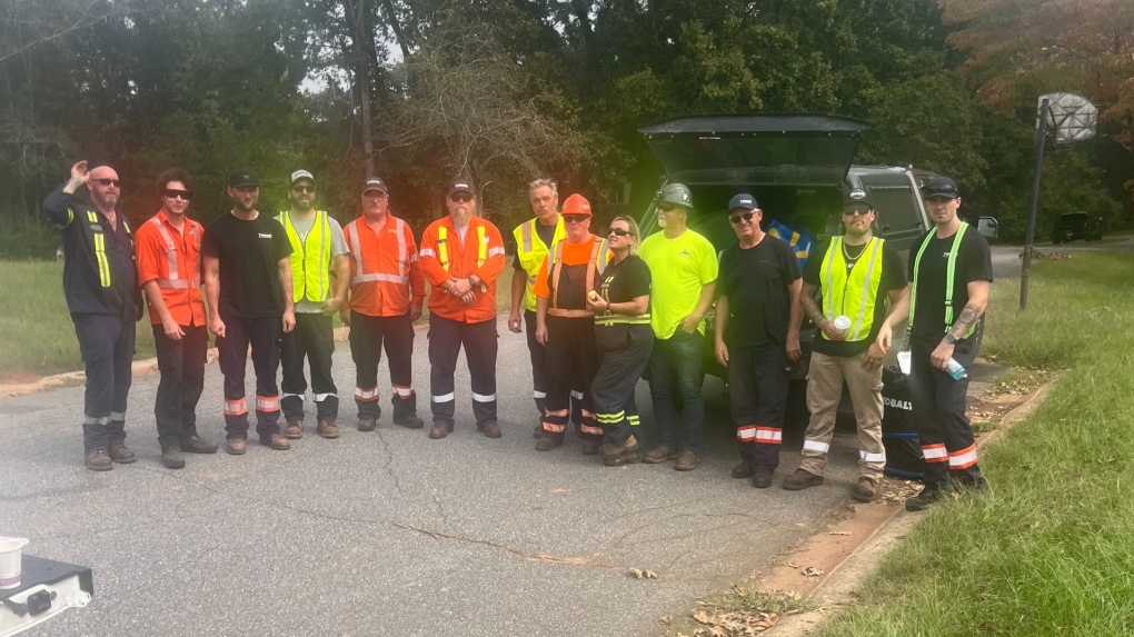 Hurricane Helene recovery help from Maritimers [Video]