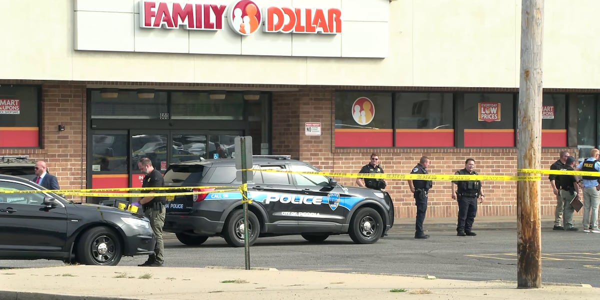 Man shot in leg at Peoria Family Dollar, say police [Video]