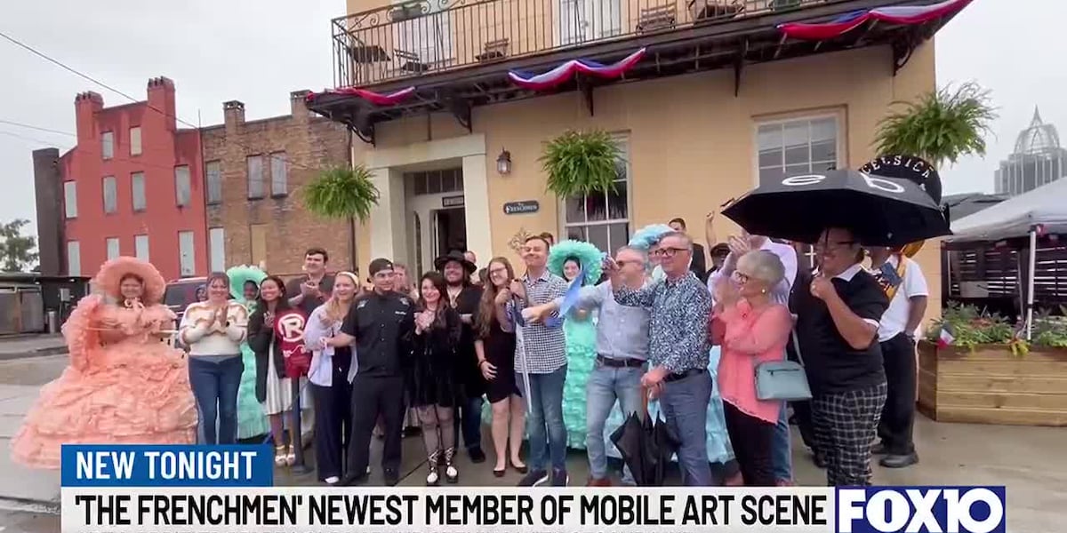 The Frenchmen changing art scene in downtown Mobile [Video]