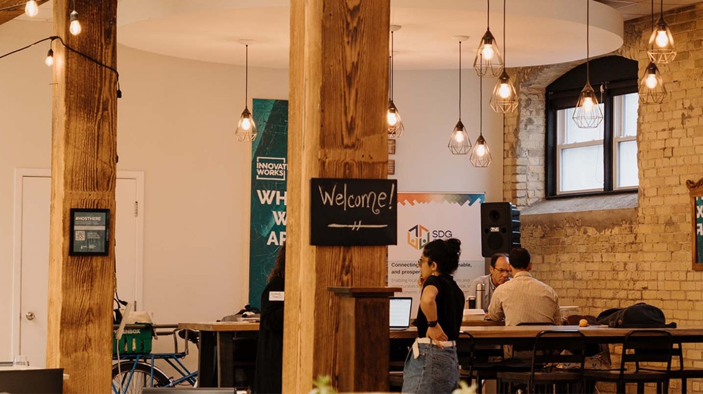 Despite record high office vacancy rates, this coworking space is flourishing [Video]