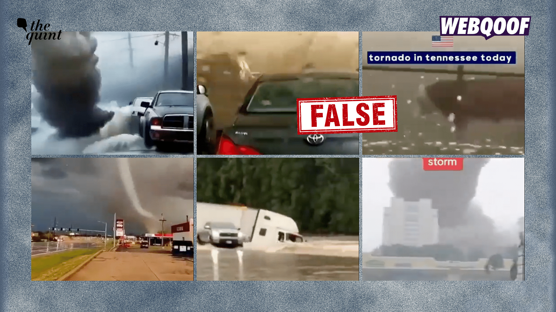 Old, Unrelated Clips Falsely Shared as Ones of Recent Tornado in USA’s Tennessee [Video]