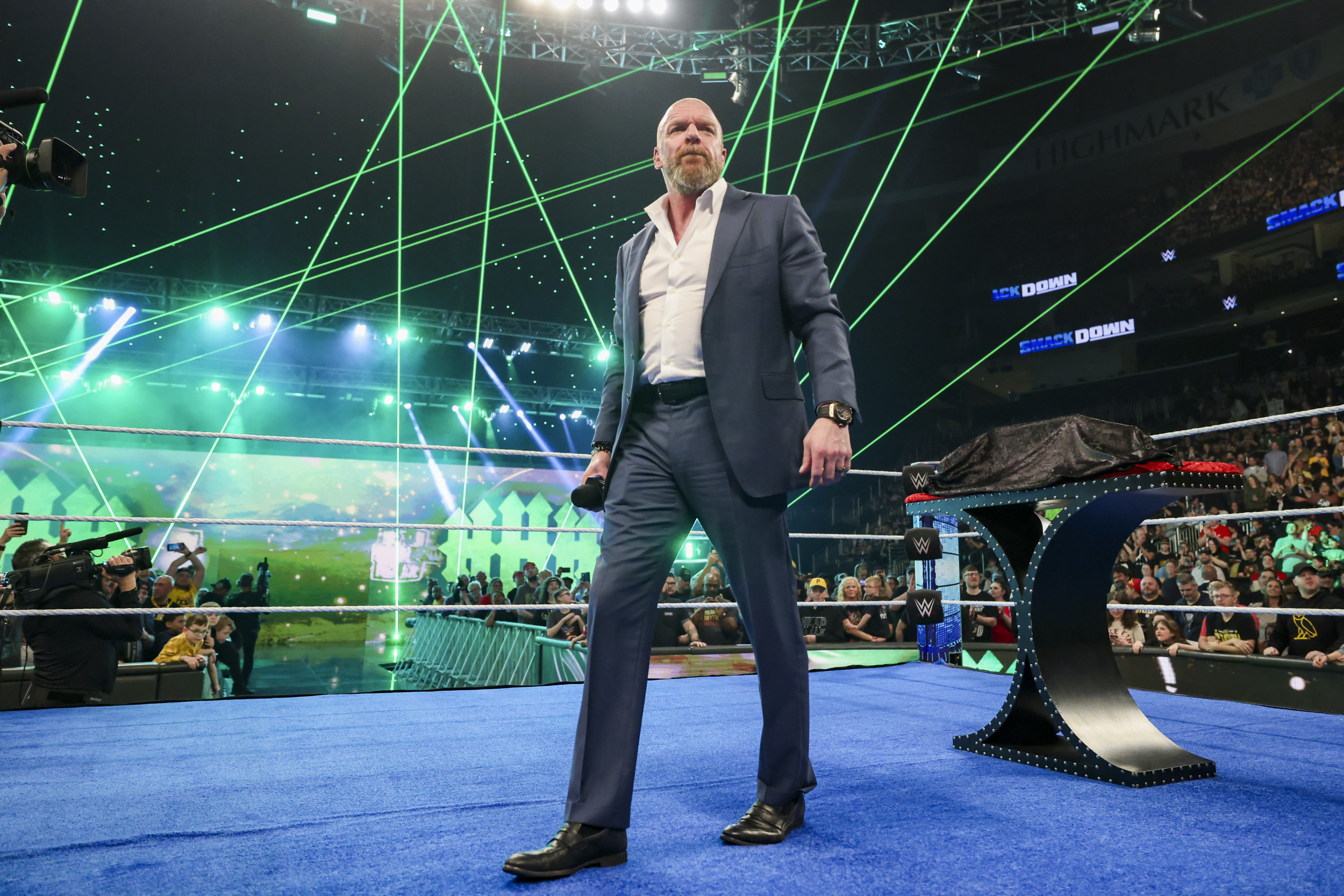 Triple H Introduces New Championship for WWE Crown Jewel [Video]