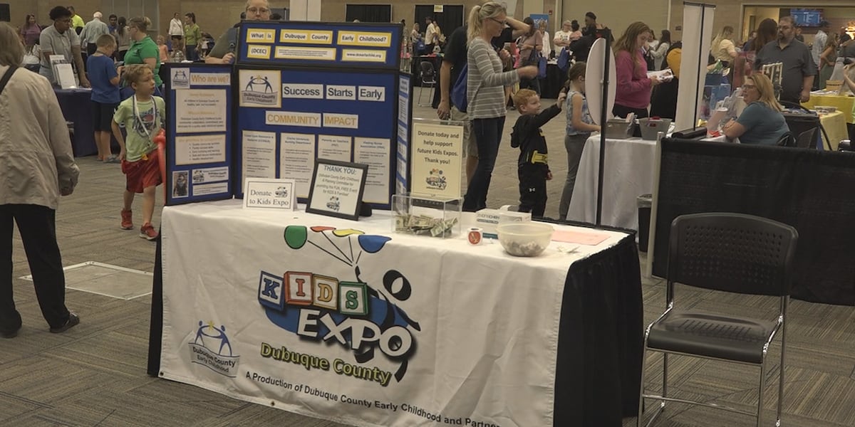 Dubuque Kids Expo provides children with fun, resources, and vaccines [Video]