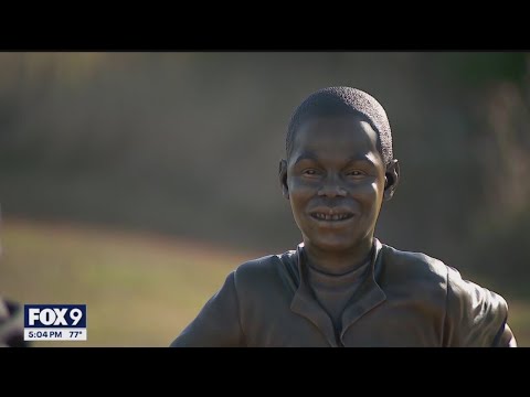 Crystal community remembers Barway Collins with memorial statue [Video]