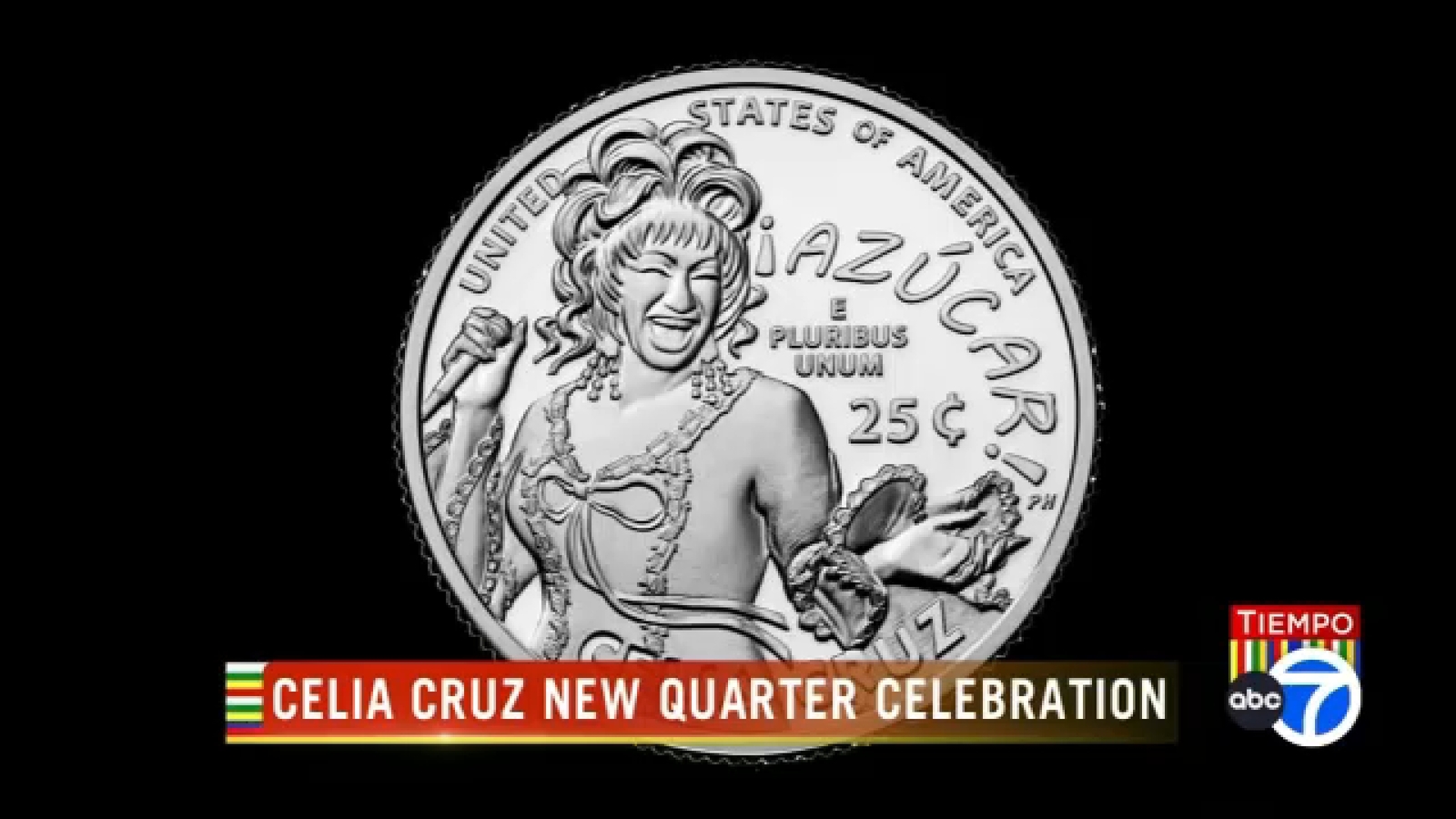 Tiempo with Joe Torres: Azucar! US coin honors Queen of Salsa, Celia Cruz; film explores NY Long Island’s Salvadorian community [Video]