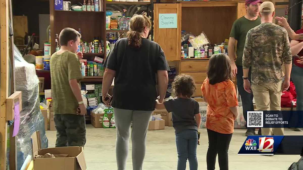 Mother-daughter duo turns West Jefferson arcade into Ashe County hurricane relief distribution center [Video]