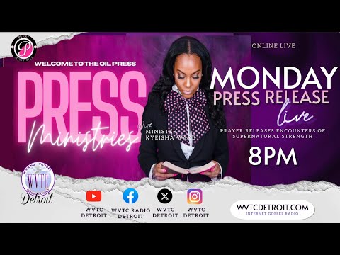 PRESS Release Live with Minister Kyeisha!  093024 #LivePrayer  [Video]