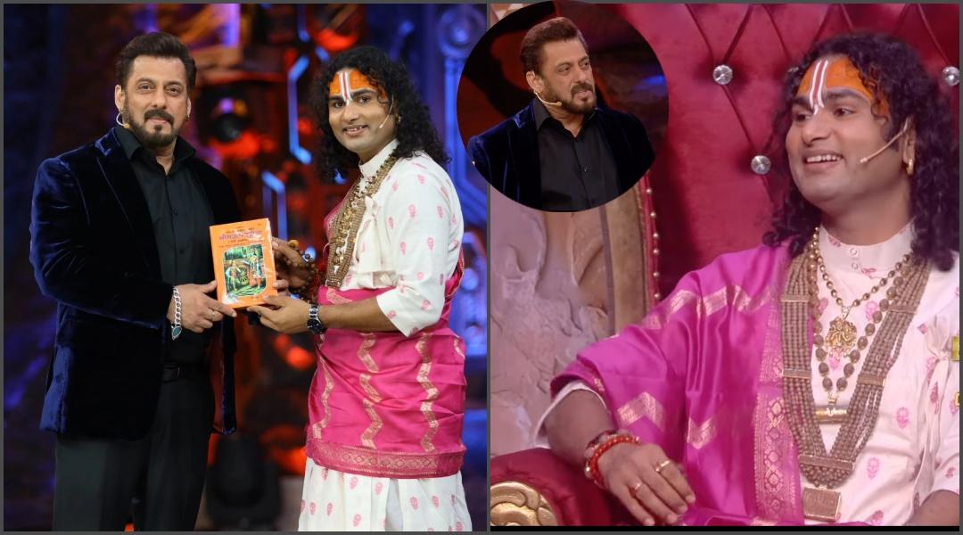 ‘Humko Bhagodi chaiye’: Salman Khan tells Aniruddhacharya as Pookie Baba wants to find bride for Salman Khan [Watch] [Video]