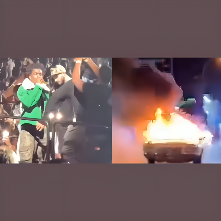 Kodak Black Goes Wild, Sets Car Ablaze on Live Stream [Video]