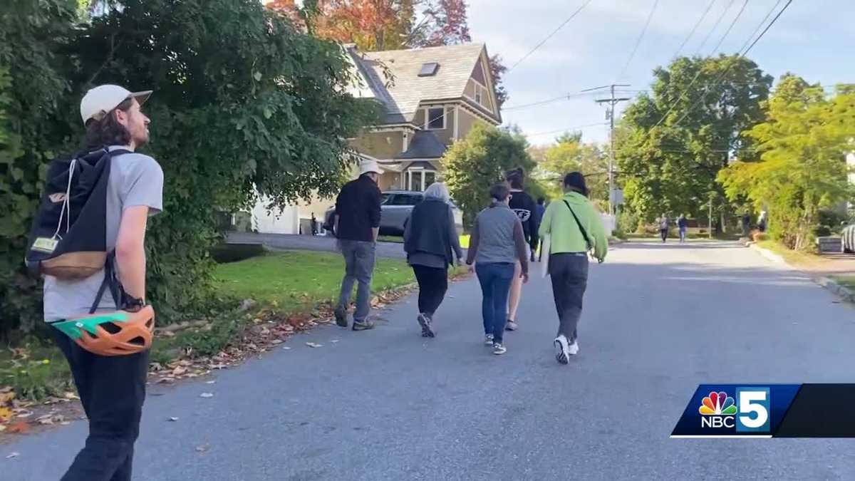 Essex Junction community members gather for site walk [Video]