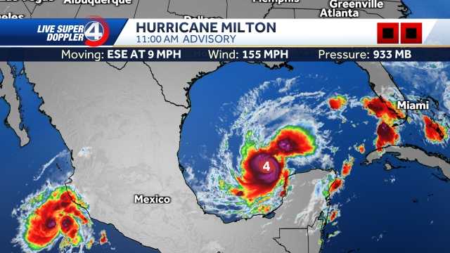 Hurricane Milton is growing stronger as it blows toward Florida [Video]