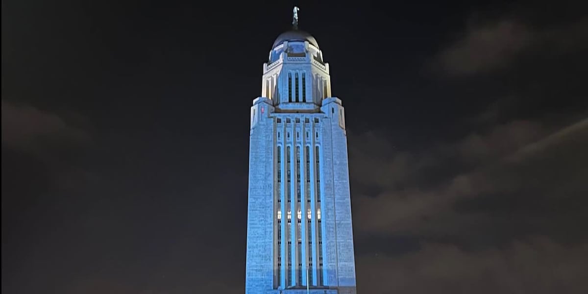 State Capitol building to be lit blue to show Nebraskas support of Israel [Video]