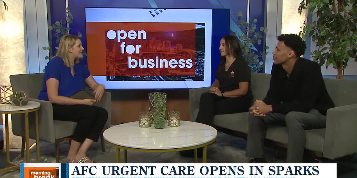 Open for Business: American Family Care opens new urgent care facility in Sparks [Video]