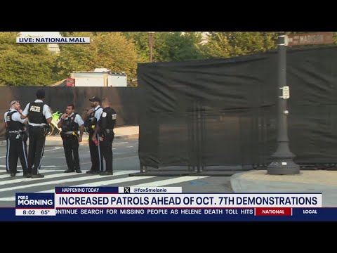 Increased patrols in DC as demonstrations mark year since Hamas’ Oct. 7 attack on Israel [Video]